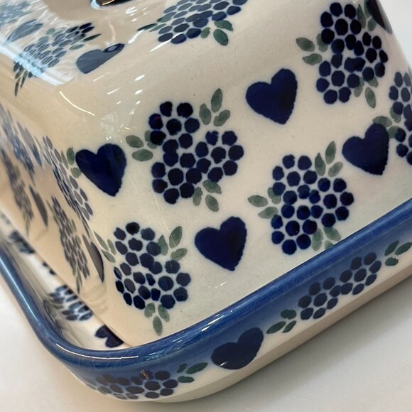 Stunning Handmade Butter Dish Imported from Poland - Picture 9 of 15